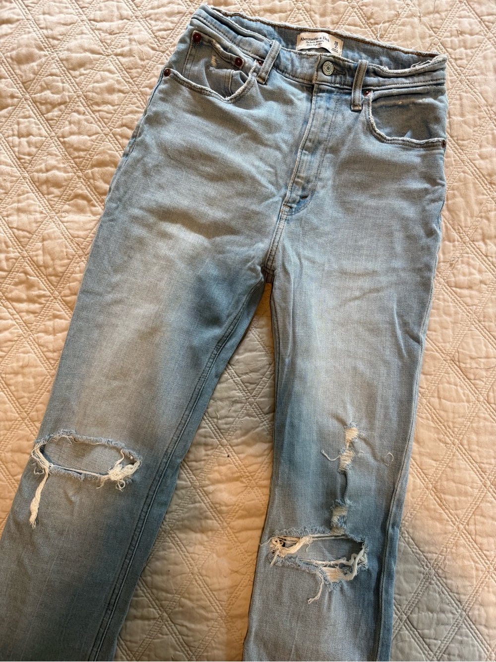 Abercrombie Ripped Jeans